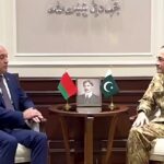 Belarus Security Council Secretary Aleksandr Volfovich Meets Field Marshal Asim Munir at GHQ