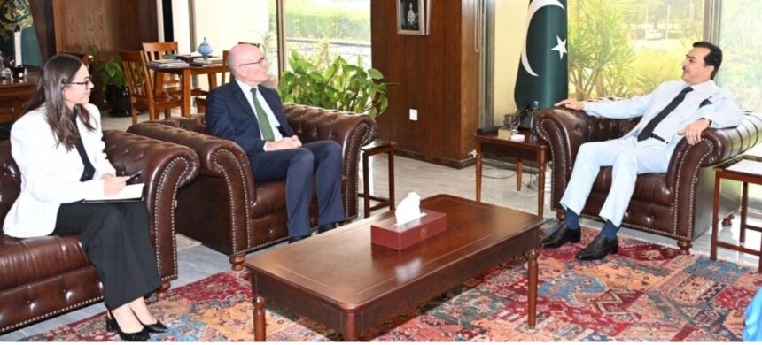 Chairman Senate Gilani Calls for Stronger Pakistan-Australia Parliamentary and Bilateral Ties