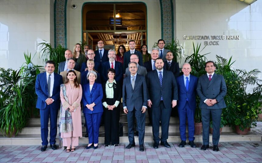 Foreign Secretary Welcomes EU Ambassadors at Ministry of Foreign Affairs