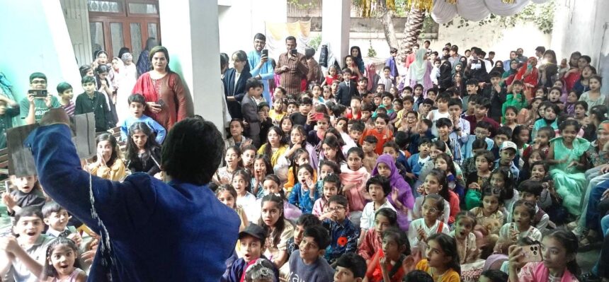 JISAF Welfare School Fun Gala Delights Students with Magic Show, Games and Colourful Stalls