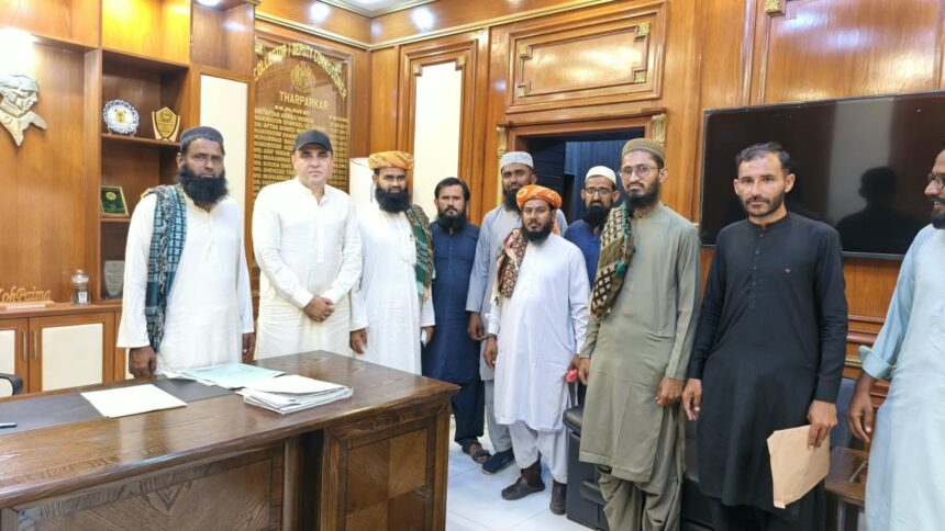 JUI-Tharparkar Delegation Meets DC, Raises Public Grievances