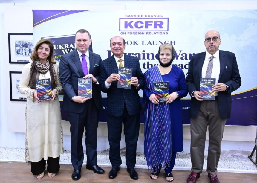 KCFR Hosts Book Launch of “Ukraine War: Beyond the Headlines” by Munir Ahmed
