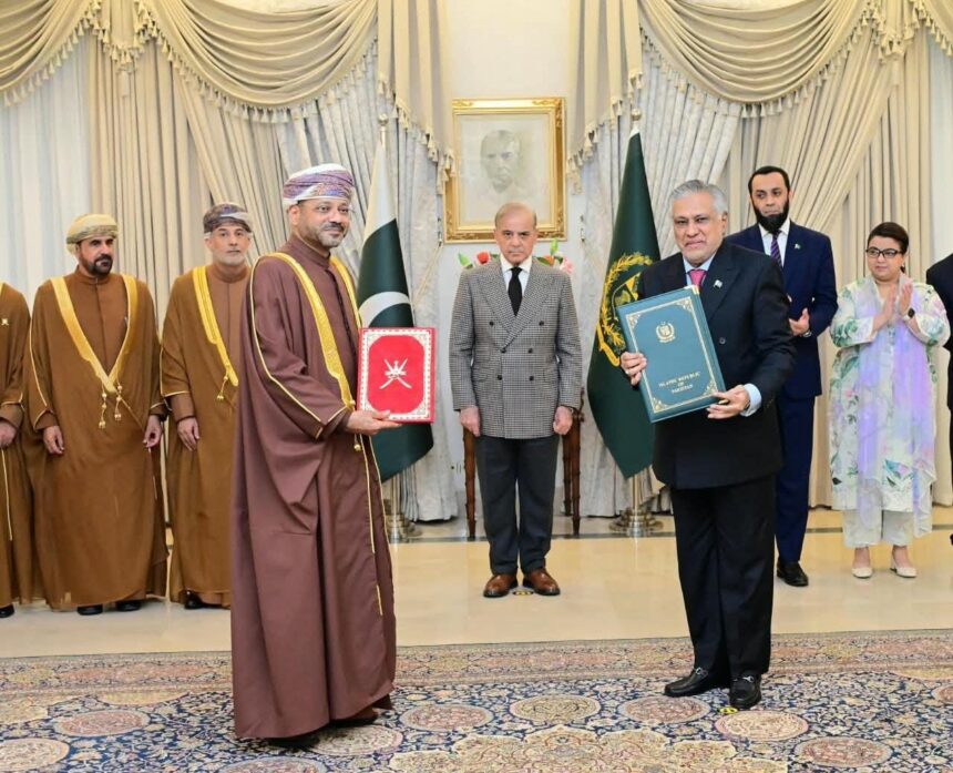 Pakistan and Oman Sign Five Agreements and MoUs, Agree to Expand Bilateral Cooperation