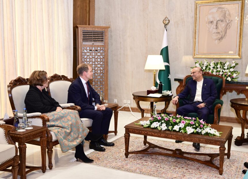 President Asif Ali Zardari Meets Norway’s Ambassador-Designate at Aiwan-e-Sadr