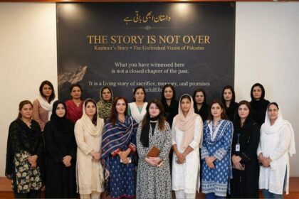 Professional Women’s Delegation Visits Kashmir Baithak in Muzaffarabad to Highlight Peace, History and Human Rights