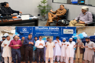 Raja Sikander Khan Thanks Muslim Hands, HUBCO Laraib Energy for New Water Filtration Plant in Banni