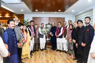 Rana Mashhood Meets Newly Elected ICCI President Mohammad Zikria Akbar Zia