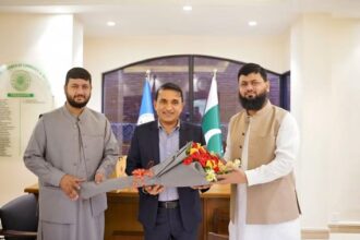 Shahid Imran and Saif-ur-Rehman Congratulate Shafiq Pattafi on Historic Election as Multan Chamber President