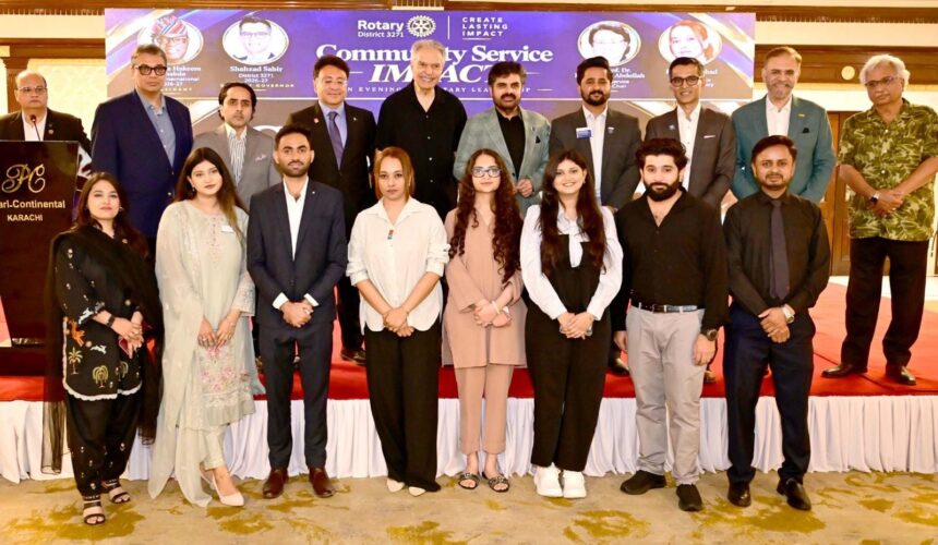 Sindh Minister Nasir Hussain Shah Joins Rotary Leadership Event in Karachi, Highlights $1.25 Million in Global Grants