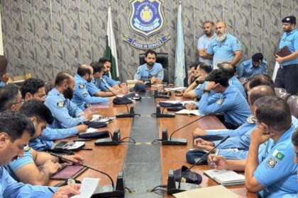SSP Operations Islamabad Qazi Ali Raza Chairs Key Meeting on Law and Order
