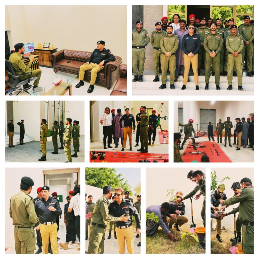 SSP Tharparkar Visits Rescue 1122 Station at DHQ Hospital Mithi