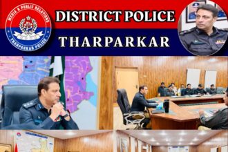 Tharparkar Police Hold Crime Review Meeting Under SSP Arif Aziz