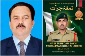 The Son of Kashmir: Naib Subedar Sakhi Muhammad Khan, Holder of Three Major Military Honours, Martyred